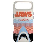 Custodia per iPhone Air Jaws 50th Anniversary Poster Wave Lines Front & Back