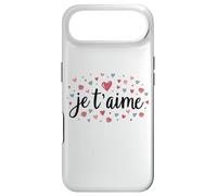 Custodia per iPhone Air Je T’aime Romantic Design with Hearts and Roses