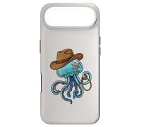 Custodia per iPhone Air Jellyfish Western Sheriff Cowboy Funny Ocean Animal