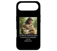Custodia per iPhone Air Jesus with Dogs Psalm 99 11- Jesus and a Chihuahua