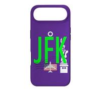 Custodia per iPhone Air JFK AIRPORT CODICE BAGAGLIO TAG NEW YORK USA