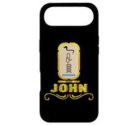 Custodia per iPhone Air JOHN-Nomi americani in lettere geroglifiche, un Khartouch