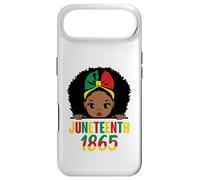 Custodia per iPhone Air Juneteenth 1865 Cute Black Girl - Celebrate la storia nera