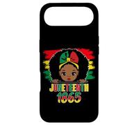 Custodia per iPhone Air Juneteenth 1865 Cute Melanin Girl African American RBG Colore