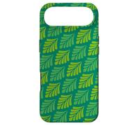 Custodia per iPhone Air Jungle Green Lime Tropical Leaf Feathery Foliage Pattern