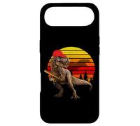 Custodia per iPhone Air Jurassic T Rex Baseball Retro Vintage World Divertente Dinosauro