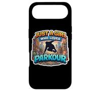 Custodia per iPhone Air Just A Girl Who Loves Parkour Lover Womens Teens Athlete