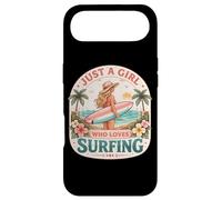 Custodia per iPhone Air Just A Girl Who Loves Surfing Woman Surfer Cute Surfboard