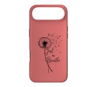 Custodia per iPhone Air Just Breathe Dandelion Butterfly Inspirational Boho Floral