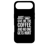 Custodia per iPhone Air Just Give Me The Coffee And No One Gets Hurt