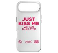 Custodia per iPhone Air JUST KISS ME. WE CAN TALK LATER Love San Valentino BACKPRINT