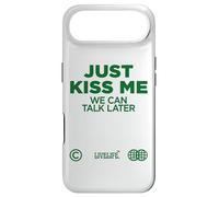Custodia per iPhone Air JUST KISS ME. WE CAN TALK LATER Love San Valentino BACKPRINT