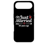 Custodia per iPhone Air Just Married 30 Anni fa Coppia divertente anniversario di matrimonio