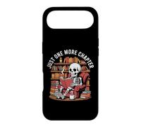 Custodia per iPhone Air Just One More Chapter - Scheletro Reading Book Lover Coffee