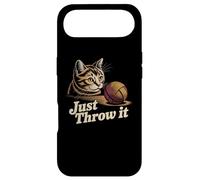 Custodia per iPhone Air Just Throw It Cat Meme Funny Kitty Memes Funny Kitty Cats