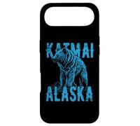 Custodia per iPhone Air Katmai Alaska USA Grizzly Bear Design in stile vintage