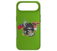 Custodia per iPhone Air Kawaii Hot Pot Boba Bear Taiwan Flag Travel