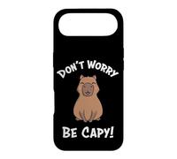 Custodia per iPhone Air Kawaii Kids Boys Don't Worry Be Capy Meme Lover Capybara
