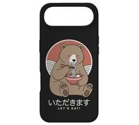 Custodia per iPhone Air Kawaii Orso Giapponese Mangiare Ramen Noodles Anime
