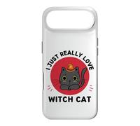 Custodia per iPhone Air Kawaii Strega Gatto I Just Really Love Cute Witch Cat Lover