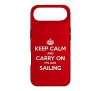 Custodia per iPhone Air Keep Calm and Carry On It's Just Sailing - Divertente