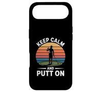 Custodia per iPhone Air Keep Calm And Putt On Cool Funny Golf Citazione