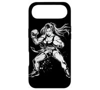 Custodia per iPhone Air Kickboxer femminile Taekwondo Boxing Ring