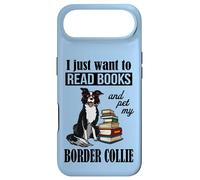 Custodia per iPhone Air KIds Boys Girls Read Books Border Collie Lover