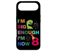Custodia per iPhone Air Kids I'm Big Enough I'm 8 Now, Happy Birthday 8 Years Old