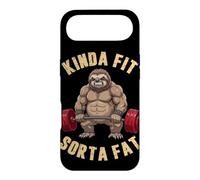 Custodia per iPhone Air Kinda Fit Sorta Fat Fitness Funny Bradipo sollevamento pesi