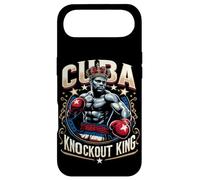 Custodia per iPhone Air King Cuba Crown Knockout di boxe cubano