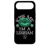 Custodia per iPhone Air Kiss Me I'm a Lesbian St Patricks Day Green Lips Les Pride