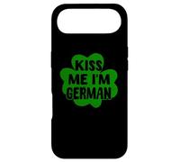Custodia per iPhone Air Kiss Me I'm German Funny Germania San Patrizio Trifoglio