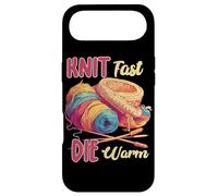 Custodia per iPhone Air Knit Fast, Die Warm Knitting Lover for Knitters