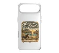 Custodia per iPhone Air Komodo Dragon Beach Retro Indonesia Viaggio
