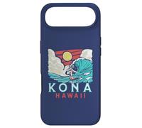 Custodia per iPhone Air Kona Hawaii Vintage Surfer Retro Vibe 80's Surf Vibe Graphic
