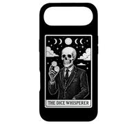 Custodia per iPhone Air La carta dei tarocchi di scheletro di gioco d'azzardo del casinò dei dadi,