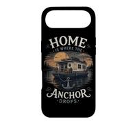 Custodia per iPhone Air La casa è dove l'ancora cade Houseboat Lake Life