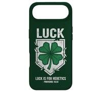 Custodia per iPhone Air La fortuna è per gli eretici trifoglio fede