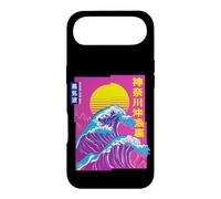 Custodia per iPhone Air La Grande Onda, Vaporwave Anime Estetica Glitch Giapponese