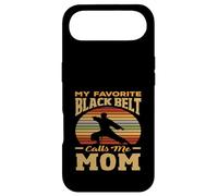 Custodia per iPhone Air La mia cintura nera preferita mi chiama mamma karate arti marziali