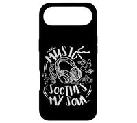 Custodia per iPhone Air La musica calma le cuffie della mia anima con note musicali