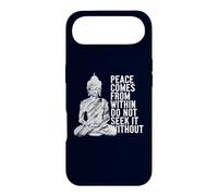 Custodia per iPhone Air La pace viene da dentro non cercare senza Buddha citazione