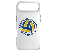 Custodia per iPhone Air La pallavolo sta chiamando e devo andare divertente giocatore sportivo