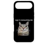 Custodia per iPhone Air La rabbia mi sta consumando sciocco che fissa il meme del gatto
