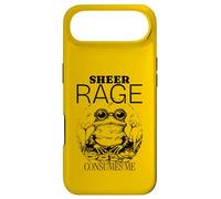 Custodia per iPhone Air La rabbia pura mi consuma (divertente grafica a forma di rana)