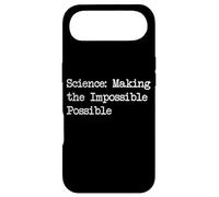 Custodia per iPhone Air La scienza rende impossibile possibile citazioni divertenti