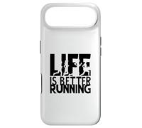 Custodia per iPhone Air La vita è meglio correre