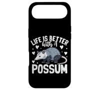 Custodia per iPhone Air La vita è migliore con un opossum divertente carino amante opossum