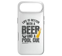 Custodia per iPhone Air La vita è migliore con una birra e stecca da biliardo
